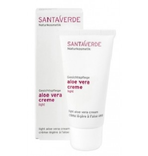 SANTA VERDE Aloe Vera Creme light 30ml - Click Image to Close